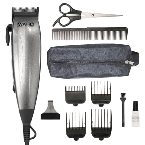 Image of Wahl Vari Corded Clipper, Hair Clippers for Men, Men’s Head Shaver, Corded, Varied Cutting Lengths, Male Grooming Kit, Hair Clippers with Attachment Combs, Home Haircutting Kit