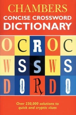 Image of Chambers Concise Crossword Dictionary