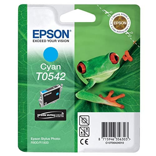 Image of Epson Original Ink Cartridge T0542 Cyan, Genuine