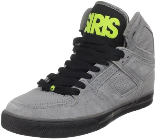 Image of Osiris Men's NYC 83 Skate Shoe, Grey/Black/Lime, 4.5 UK