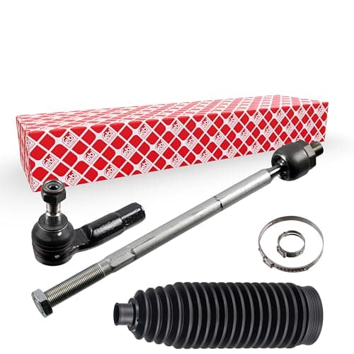 Image of febi bilstein 49044 Tie Rod with steering boot set, pack of one