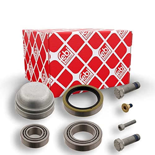 Image of febi bilstein 02071 Wheel Bearing Kit with shaft seal and fastening screws, pack of one