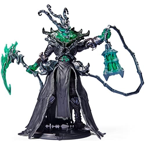 Image of League of Legends, 6-Inch Thresh Collectible Figure w/ Premium Details and 2 Accessories, The Champion Collection, Collector Grade, Ages 12 and Up