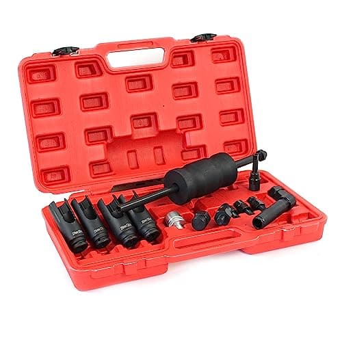 Image of XPOtool Injection Nozzle Puller Extractor Set for Diesel Injectors Car Garage Tool with Slide Hammer