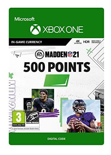 Image of Madden NFL 21: 500 Madden Points | Xbox One - Download Code