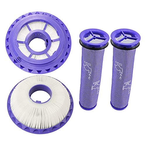 Image of SPARES2GO Pre + Post Motor Filters for Dyson DC55 DC65 Total Clean Animal Vacuum Cleaner (Pack of 4)