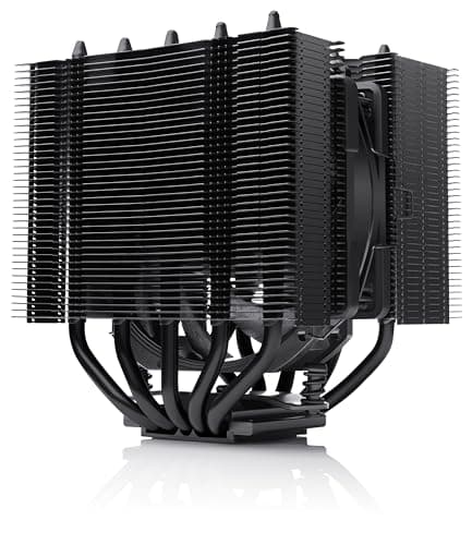 Image of Noctua NH-D12L chromax.black, Low-Height Dual-Tower CPU Cooler (120mm, Black)