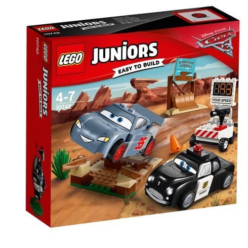 Image of LEGO Juniors Disney Pixar Cars Willy's Butte Speed Training 10742