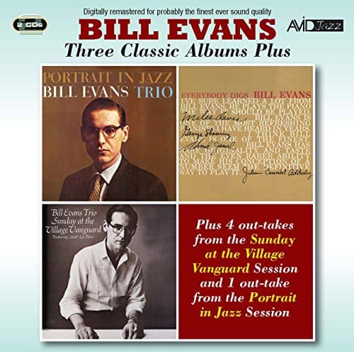 Image of Three Classic Albums Plus (Portrait In Jazz / Everybody Digs Bill Evans / Sunday At The Village Vanguard)