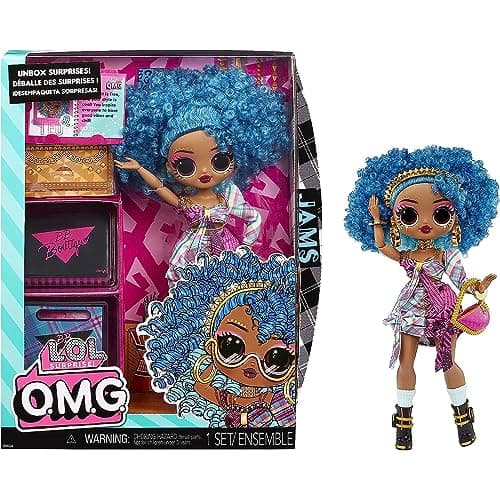 Image of L.O.L. Surprise O.M.G. Fashion Doll - JAMS - Includes Doll, Multiple Surprises, and Fabulous Accessories - Great for Kids Ages 4+