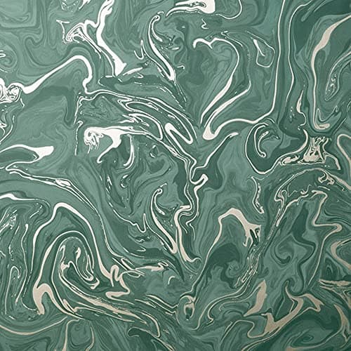 Image of Fine Decor Distinctive Marble Emerald Green