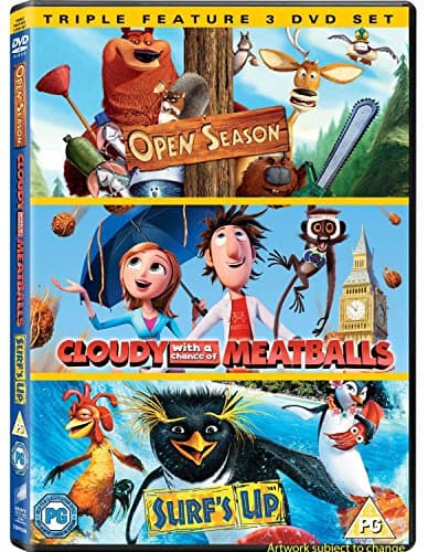 Image of Open Season / Cloudy with a Chance of Meatballs / Surf's Up [DVD] [2010]