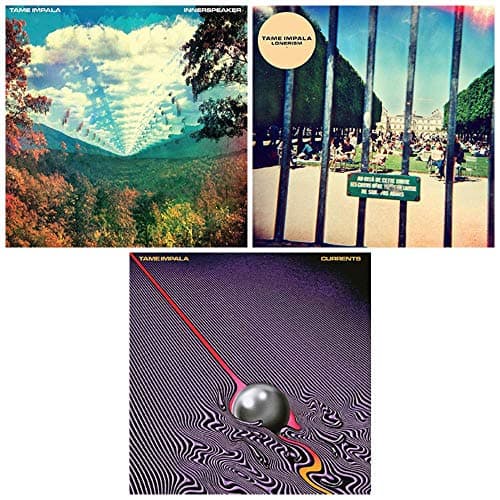 Image of Tame Impala: Complete Studio Album Discography Collection - 3 Audio CDs (Innerspeaker / Lonerism / Currents)