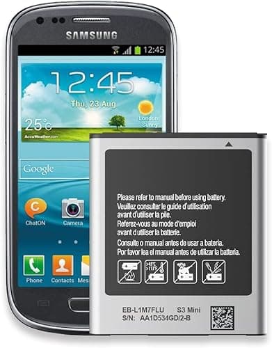 Image of bcmhub Battery for Samsung Galaxy S3 Mini, [1500 M] High Capacity Replacement Battery for Galaxy S3 Mini GT-i8190|Ace 2 GT-i8160|S7568|S Duos GT-S7562|S7568