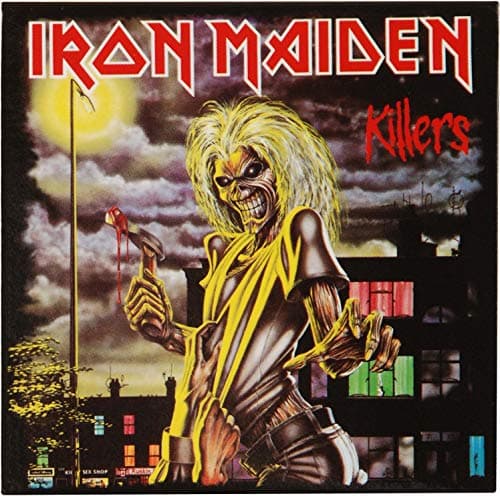 Image of Iron Maiden Killers Official Fridge Magnet 76 mm x 76 mm