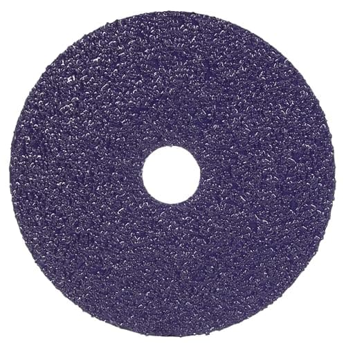 Image of 3M Cubitron 3 Fibre Disc 1182C, 36+, 5 in x 7/8 in, Die 500P, Reduce Changeout, Increase Productivity, Use on Mild or Carbon Steel, for Beveling, Heavy Grinding, Weld Removal, Flame Cut Smoothing