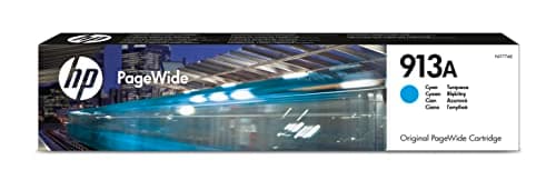 Image of HP F6T77AE 913A Original PageWide Cartridge, Cyan, Single Pack