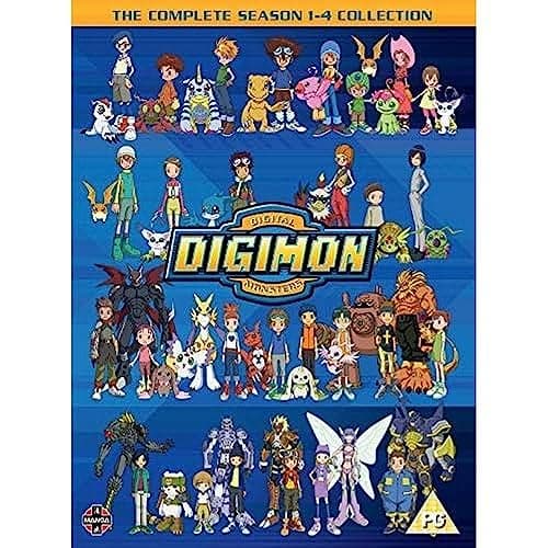 Image of Digimon: Digital Monsters Season 1-4 Boxset [DVD]