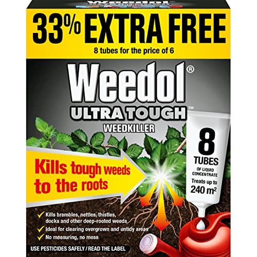 Image of Weedol Ultra Tough WeedKiller Liquid Concentrate, 6+2 Tubes