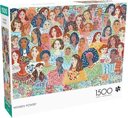 Image of Buffalo Games - Anna Ivanir - Women Power - 1500 Piece Jigsaw Puzzle for Adults Challenging Puzzle Perfect for Game Nights - Finished Puzzle Size is 38.50 x 26.50