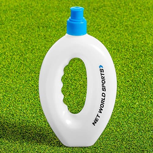 Image of Net World Sports Running Water Bottle 500ml - BPA Free Handheld Running Bottle with Sports Cap | Blue or Pink (Blue, Pack of 1)
