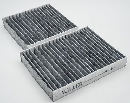 Image of Carbon Pollen Cabin Filter (Double) FOR PEUGEOT 207 208 2008, CITROEN C3 C4, DS3 1609428080,1609428180, 6447VY, 6447VX