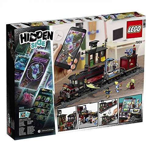 Image of LEGO Hidden Side 70424 – Ghost Train Express, Ghost Construction Toys (698 parts)