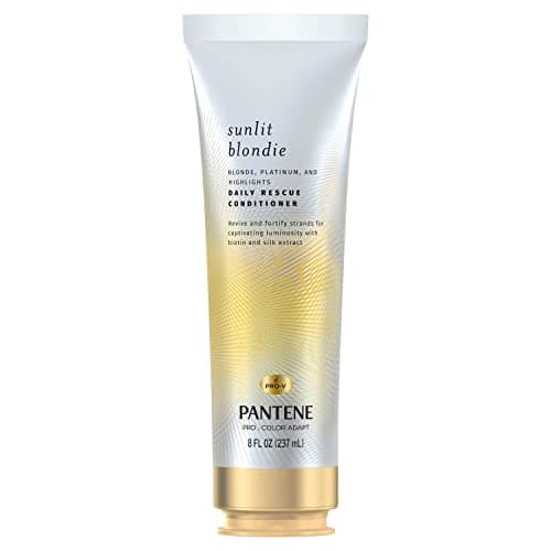 Image of Pantene Sunlit Blondie Purple Shampoo for Blonde Dyed Hair