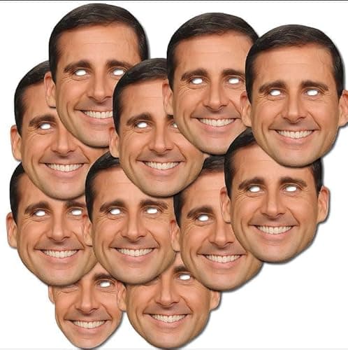 Image of SHARRLA Personalized Face Masks – DIY or Ready To Wear – Perfect for Hen Parties, Stag Nights, Birthdays & Fun Events (DIY, 10, With straw)