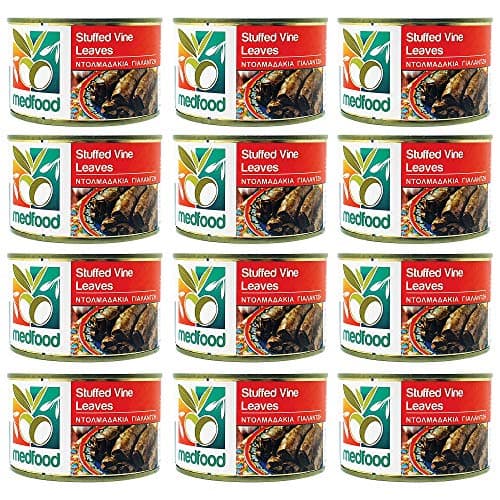 Image of Med Food Stuffed Vine Leaves 400g - (Pack of 12)