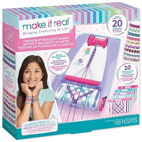 Image of Make It Real 1457 Friendship Bracelet Maker Craft Kit, Multi