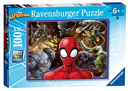 Image of Ravensburger Marvel Spiderman Toys - 100 Piece Jigsaw Puzzle for Kids Age 6 Years +