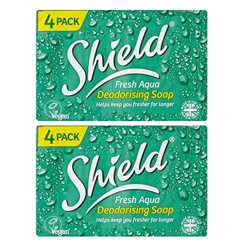 Image of Shield Soap Aqua 4 Pack 115g x 2 Packs