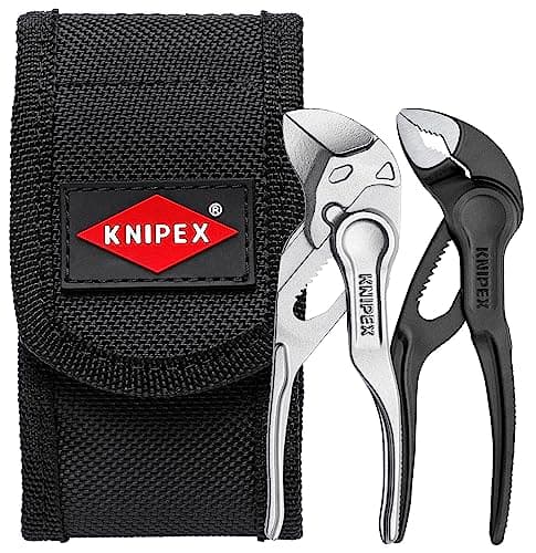 Image of Knipex Tools 00 20 72 V04 XS 2 Pc Mini Pliers Set XS in Belt Pouch