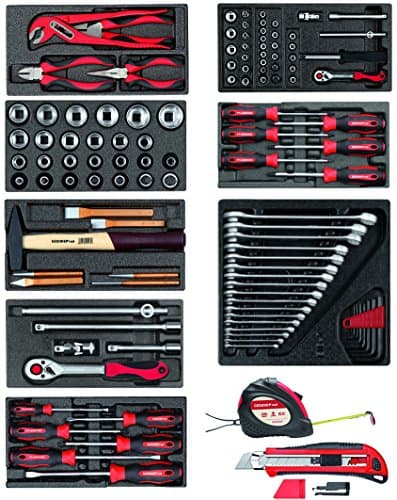 Image of GEDORE Red Tool Set in Foam Modules 119 Pieces