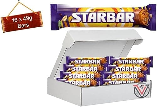 Image of STARBAR MILK CHOCOLATE BARS 49g With VIMIX Gift Box (16)
