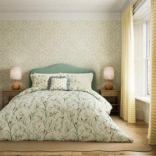 Image of Sanderson Tuileries Duvet Cover Set Single Multi
