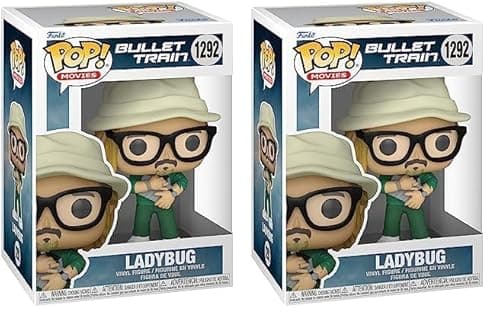 Image of Funko POP! Movies: Bullet Train - Ladybug - Collectable Vinyl Figure - Gift Idea - Official Merchandise - Toys for Kids & Adults - Movies Fans - Model Figure for Collectors and Display (Pack of 2)