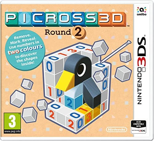 Image of 3DS Picross 3D Round 2 (Nintendo 3DS)