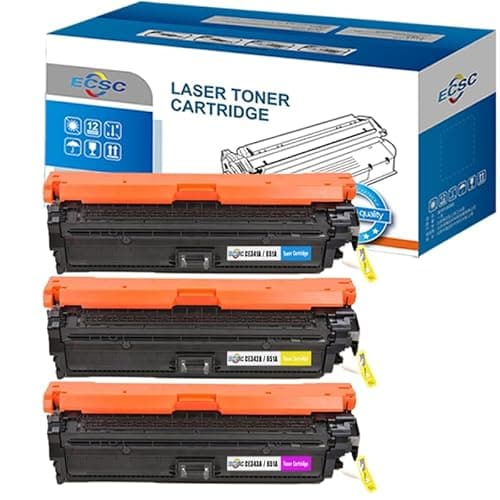 Image of ECSC Remanufactured CE340A Toner Cartridge Replacement for HP LaserJet Enterprise 700 Color MFP M775dn, MFP M775f, MFP M775z, MFP M775z+ C/M/Y (3 Pack)