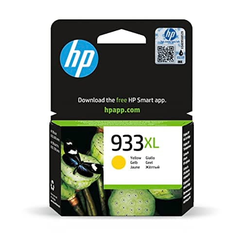 Image of HP CN056AE 933XL High Yield Original Ink Cartridge, Yellow, Single Pack