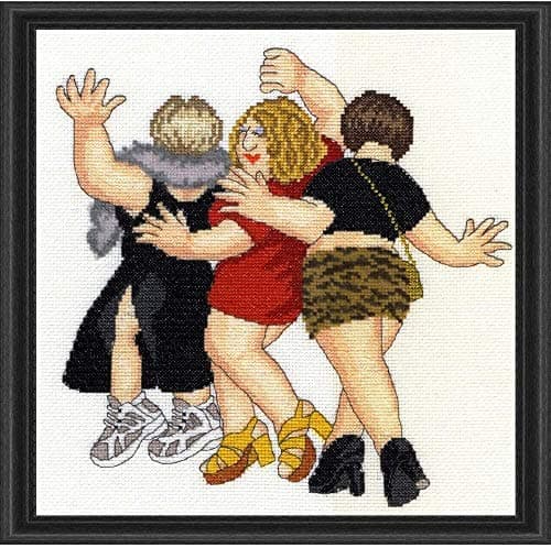 Image of Bothy Threads Beryl Cooking - Girl Night Out - Cross Stitch Set