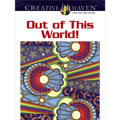 Image of Creative Haven Out of This World! Coloring Book (Creative Haven Coloring Books)