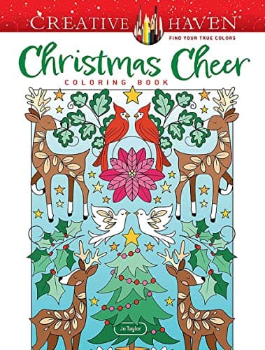 Image of Creative Haven Christmas Cheer Coloring Book