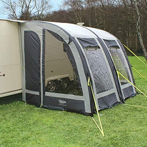 Image of Leisurewize New Ontario 390 Air Awning Tent for Caravan – Grey/Charcoal
