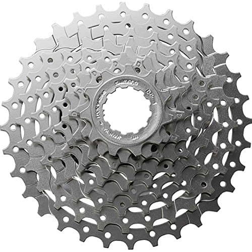Image of SHIMANO 9S CASSETTE. ALIVIO CS-HG400 11-28 IN BOX, Grey