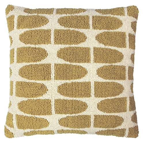 Image of furn. Kula Cushion Cover, Cotton, Ochre