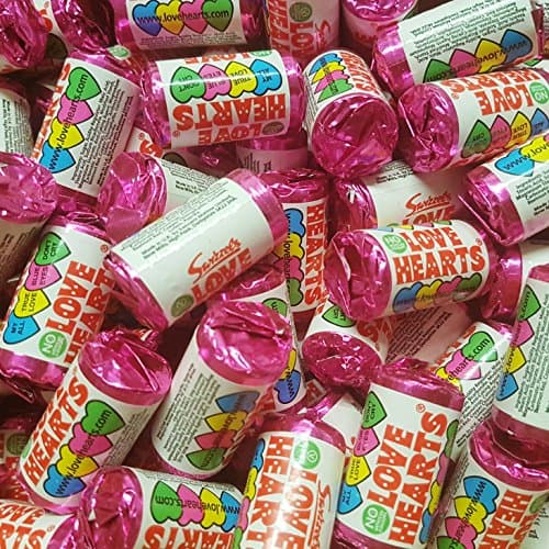 Image of Swizzels Matlow Love Hearts Mini Roll Sweets