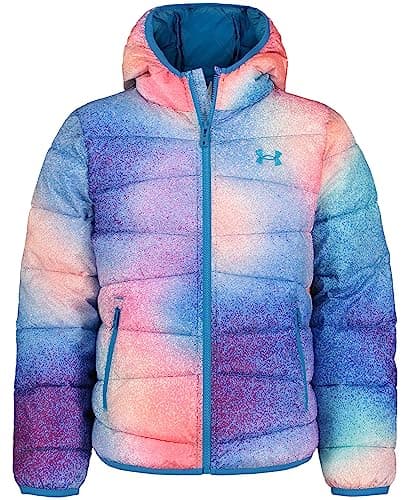 Image of Under Armour -UA PRIME PRINTED PADDED JACKET, Cosmic Blue - Print, YXL, Cosmic Blue - Print, XL