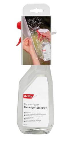 Image of d-c-fix window film application fluid 500 ml - accesories installation spray bottle for privacy film, glass sticker & vinyl wrap